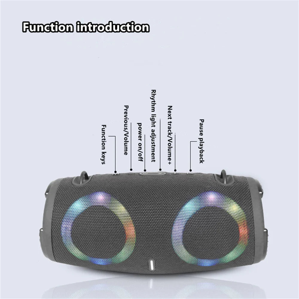 Portable Waterproof High Power Bluetooth Speaker
