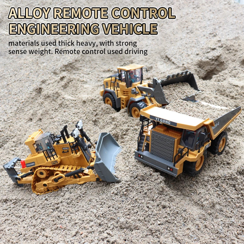 Remote Control Excavator Dump Truck And Digger Machines