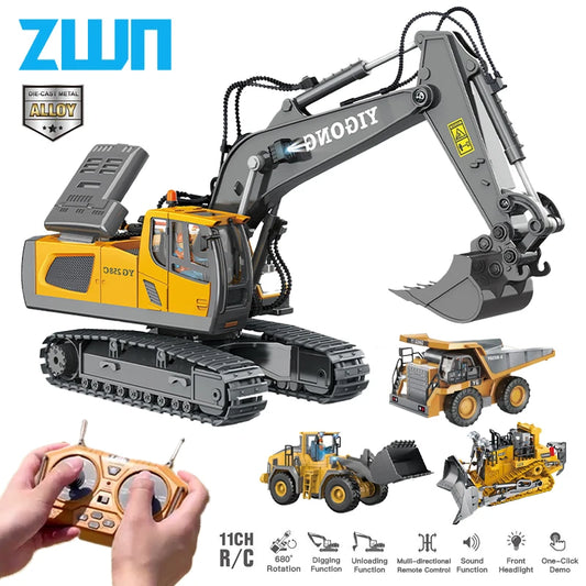 Remote Control Excavator Dump Truck And Digger Machines