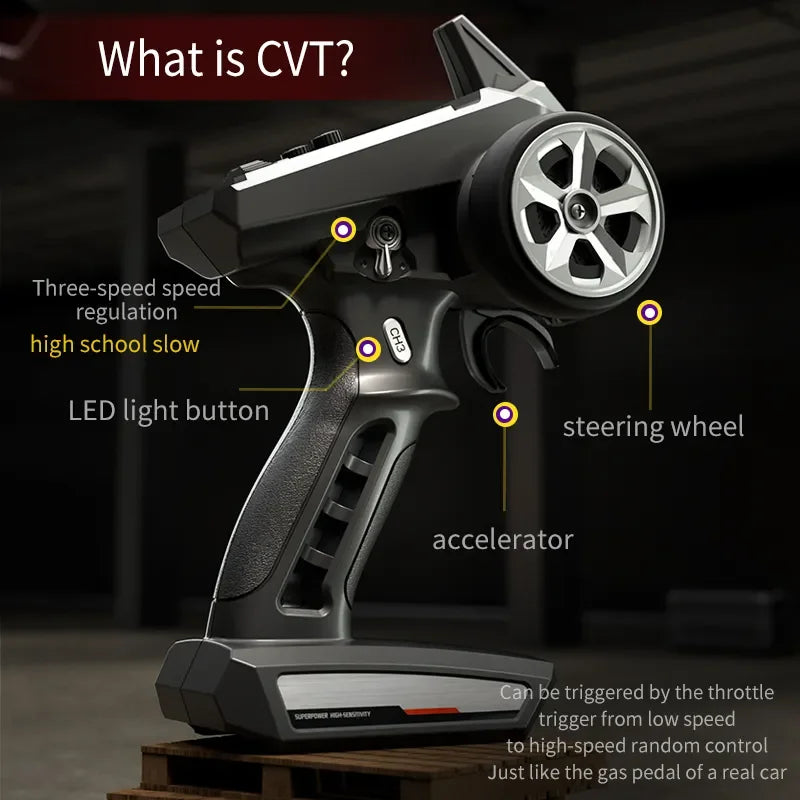 70km/h 4WD Remote Control Car